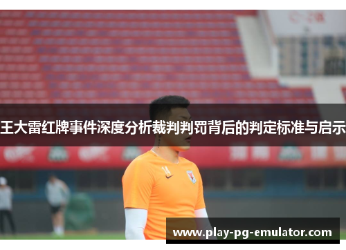 王大雷红牌事件深度分析裁判判罚背后的判定标准与启示